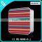 New products 2016 square power bank slim portable charger for travel tourism 7800mah