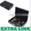 Wholesale creative design high quality durable Duplex leather wine box