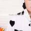 Wholesale Flannel Comfortable Thermal black&white milk cow onesie pajamas High quality adult cow pajamas