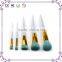 2017 Beauty Spiral Shape Make up Brush Customized Handle Vegan Makeup Brushes