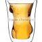 female body cup drinking glass cup glass gifts glass crafts