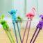 Pantone color silicone plastic chopsticks for learning
