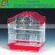 decorative round mini Wire Bird breeding Cage for wedding