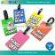 Promotion Plastic Baggage Tag Travel Tag with Transparent String
