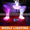 Waterproof Color Changing Decorative LED Bar Illuminated Chair