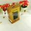 Vintage style decorative rectangle metal coffee storage tins