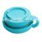 Silicone Travel Collapsible Camping Cup With Lid