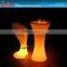 remote wifi/DMX control led cube chair /lighting chair