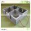 high quality vintage color flower gardening paulownia wooden crate