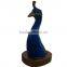 Customized Life-size Fiberglass Peacock Figure