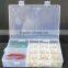 20cm PP 14 slots Clear Plastic Box Storage with dividers