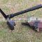 mini outdoor survival A3 steel multi-functional folding camping military shovel with pickaxe and compass
