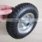 tool cart small 8 inch 2.5-4 puncture proof semi-pneumati wheels foam filled tire