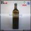 best selling clear dark green 100ml glass olive oil bottle aluminum cap cooking oil wholesale