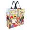Reusable Eco Friendly Lamination Non Woven Clothes Garment Handle Tote Bag,Women Shopping Handbag