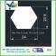Hexagonal alumina ceramic lining mosaic