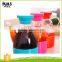 Colorful kitchen oil bottle cooking oil plastic bottle