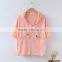 Wholesale hot sale fitness blank casual cotton fleece sexy women loose crop top plain hoodie