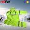 Outdoor Roadway High Visibility Fluorescent Raincoat