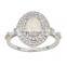 China New Arrival Brass/sterling Silver Beautiful cz Diamond Jewelry Engagement Ring