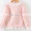 Pure cotton sweater cute baby hooded garments woolen sweater designs for children