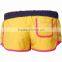 High quality custom printed gym wear booty shorts for women