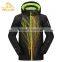 colorful breathable waterproof snow jacket
