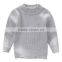 High quality kids long sleeve heavy wool sweater design for girl
