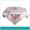 hand made cutwork embroidery christmas coloring tablecloth