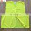 Green Polyester Custom No Reflective Security Tape Vest