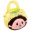 Pink Rabbit Design Child Plush Toys Musette Bag