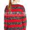 2016 Baiyimo hot selling striped christmas sweater wholesaler