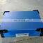 Practical quality blue esd plastic corrugated sheet box with Aluminum alloy corners