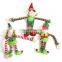 Various New Gift Cheap kids hanging stuffed soft plush toy christmas elf doll