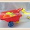 mini plastic kid's toy wheelbarrow sand beach toy