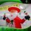 Hongyi Large Inflatable Christmas Decorations Santa / Inflatable Swing Fashional Christmas Father / Inflatable Santa Claus