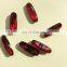 Oval China red loose crystal fancy jewelry stone for decorative