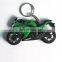 Customized design 3D soft PVC rubber keychain