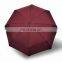 New Female lady 200G Windproof Three Folding Compact Rain Travel Super light Aluminium Men Women Umbrellas fashion