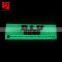 green color glow in the dark led pvc bar mat with factory supply
