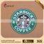 Cheap Promotional Custom Logo New Design Round Cup Mat Soft PVC Coaster