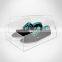 Square transparent acrylic shoe box acrylic sliding shoe box