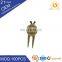New Design High Quality Golf Divot Tool Popular 2016 Brand Caiton Gold Golf Divot Tool With Clip And Marker