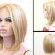 No Mixture Natural Body Wave Human Hair Wigs 10inch