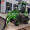 High quality ZL10F small front end loader and backhoe
