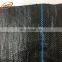 Silt fence with logo/weed barrier fabric for garden