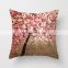 Cushion Cover Vintage Flower Pillow Case Mural Yellow Red Tree Wintersweet Cherry Blossom Home Decorative Throw Pillow Cover