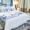 Luxury cotton bedding sets hotel comforter duvet cover sets livingroom bedsheets