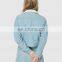 DiZNEW OEM Stylish Sherpa Oversized Women Corduroy Trucker Jacket