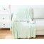Factory Manufactured Super Soft Organic Cotton Cable Knit Throw Blanket